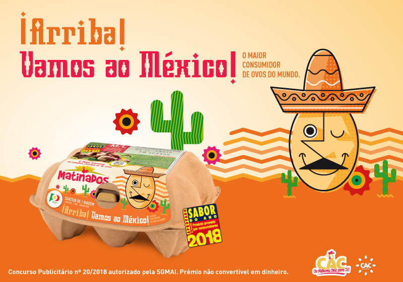 sorteio arriba vamos ao méxico