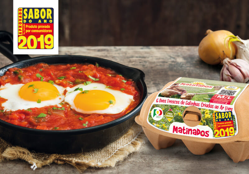 OVOS MATINADOS SÃO SABOR DO ANO 2019