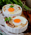 Ovos em cocotte
