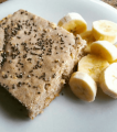 PÃO DE BANANA COM CANELA